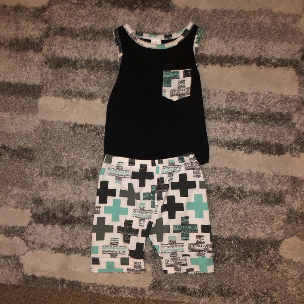Boys matching set